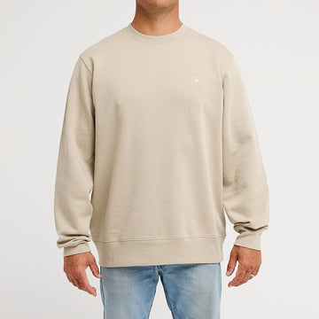 SWEAT CREW NECK STONE