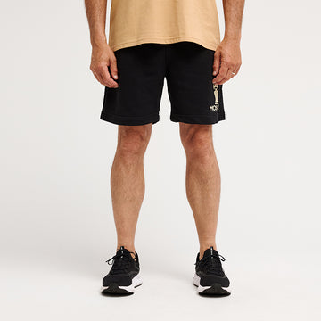 TRACK SHORT BLACK PASTEL