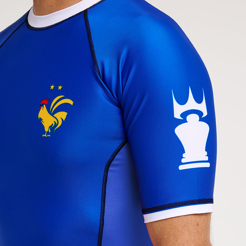 RASHGUARD - 2026 BJJ x FOOTBALL WORLD CUP - FRANCE - SHORT SLEEVE