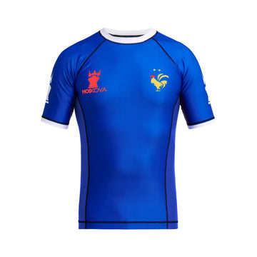 RASHGUARD - 2026 BJJ x FOOTBALL WORLD CUP - FRANCE - SHORT SLEEVE
