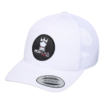 CASQUETTE TRUCKER PATCH CROWN BELT WHITE