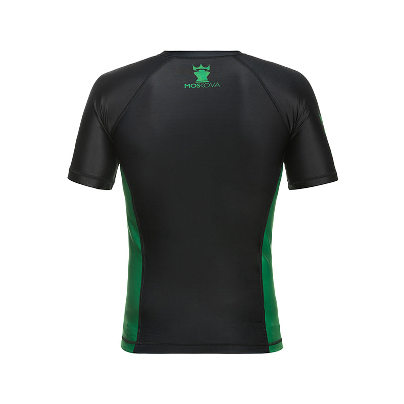 RASHGUARD JJB KIDS - GREEN BLACK